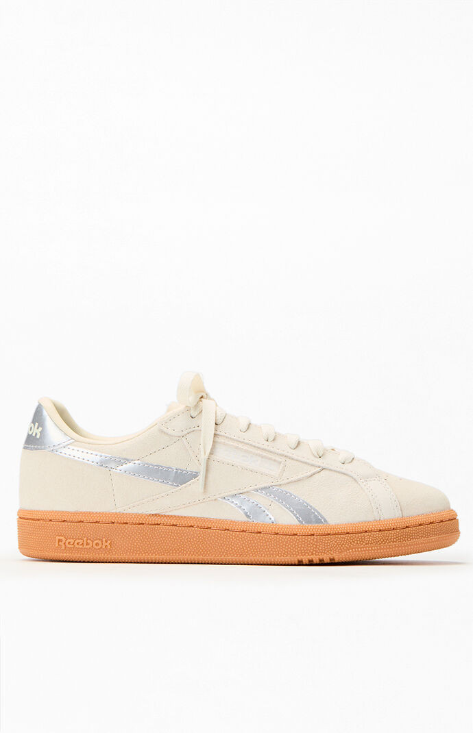 Reebok Women's Silver Club C Grounds UK Sneakers - Size 7.5 | PacSun