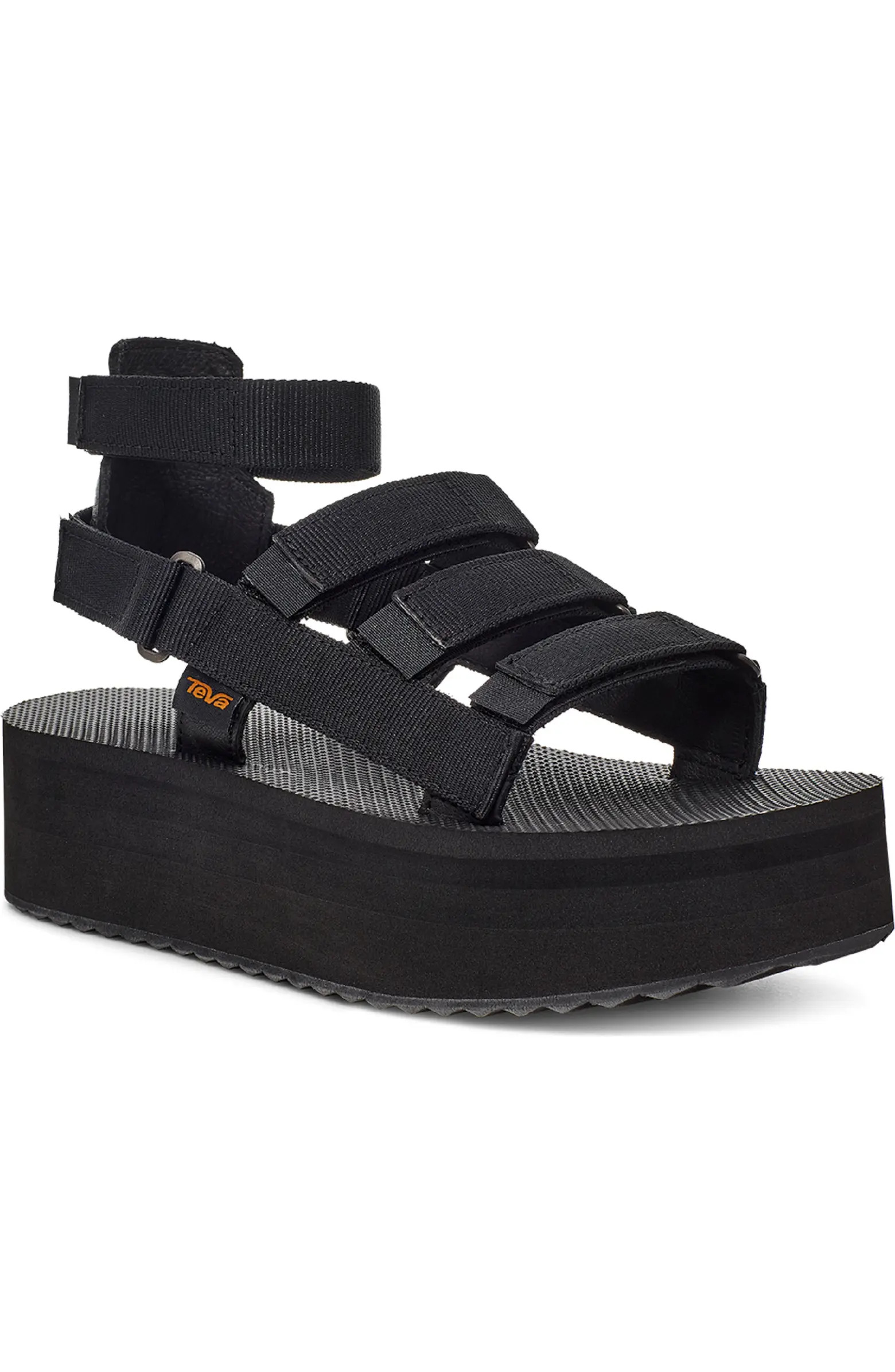 Mevia Flatform Strappy Sandal (Women) | Nordstrom