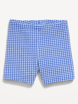 Textured Biker Shorts for Toddler Girls | Old Navy (US)