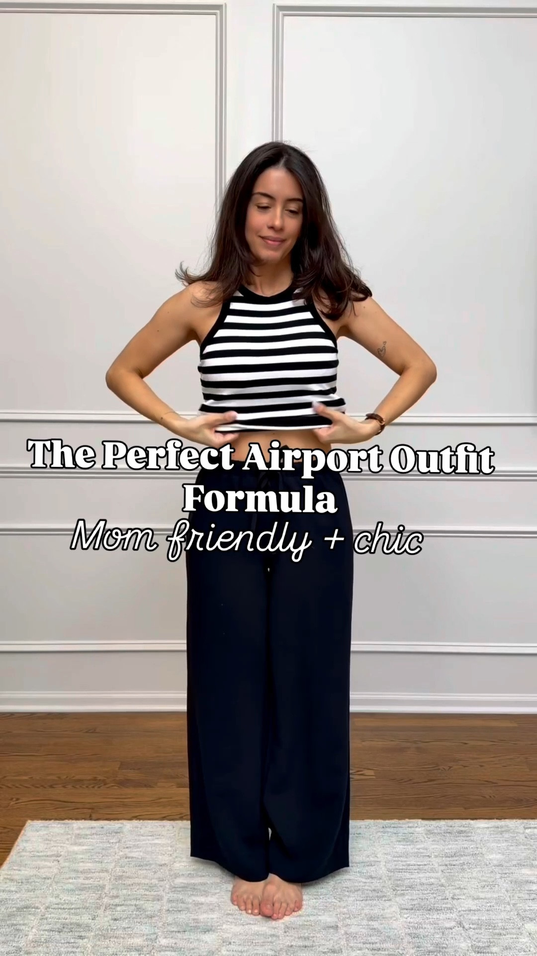 My go-to airport outfit formula ✈️

This is the easiest way to look put together while staying comfortable when you travel. Everything is easy to mix and match and works for long travel days.

Sizing:
Tank: M
Pants: S
Denim shirt: S
Shoes: TTS

#LTKTravel #LTKgrwm #LTKootd