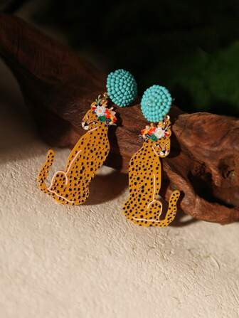 Pendientes de declaración de moda, regalo del Día de San Valentín, regalo para parejas, regalo... | SHEIN