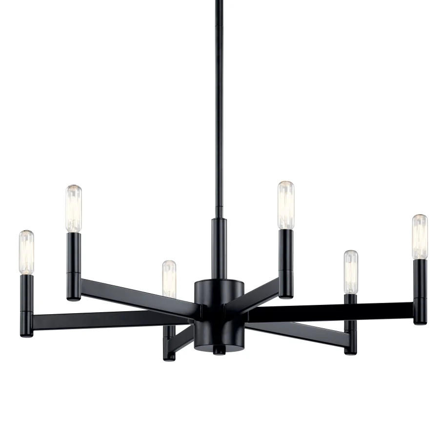 Kichler Erzo 6 Light 26" Wide Chandelier | Build.com, Inc.