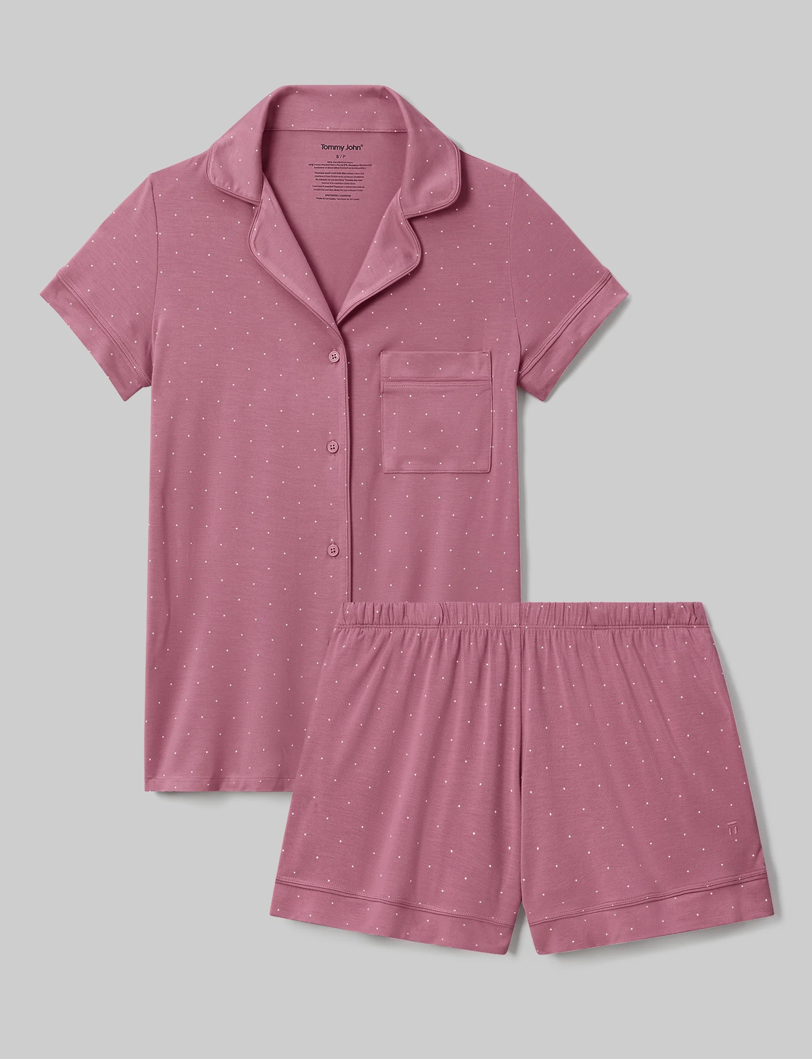 Women's Downtime Pajama Top & Short Set | Tommy John