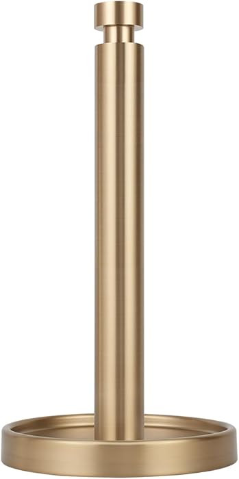 Ivilon Countertop Paper Towel Stand - Steady and Easy Tear - Fits All Paper Towel Rolls - Warm Go... | Amazon (US)