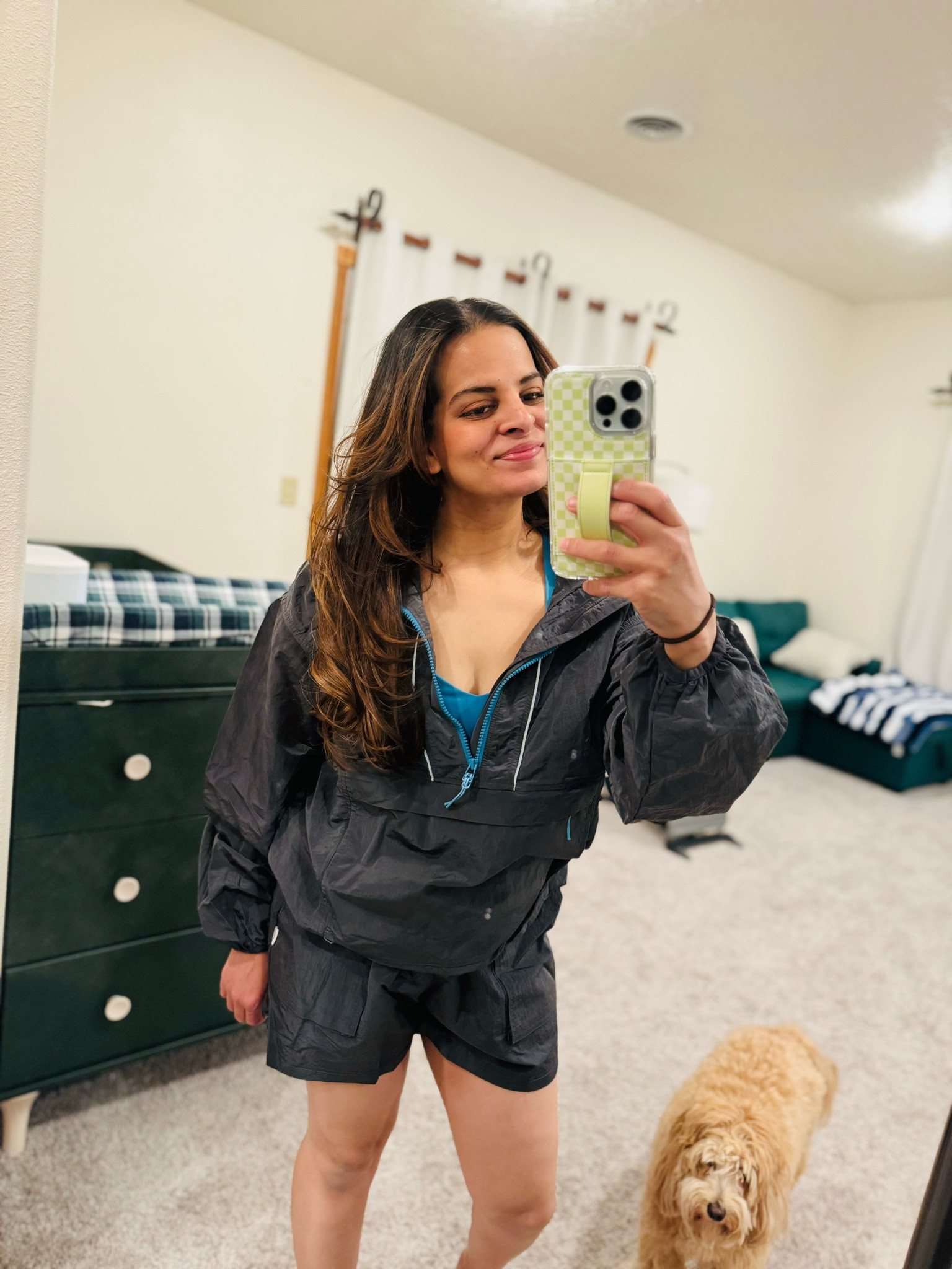 Summer morning walk fit 
Love my fabletics!
Size: medium in all three pieces
The jacket runs a little oversized!

#LTKActive #LTKFitness #LTKStyleTip