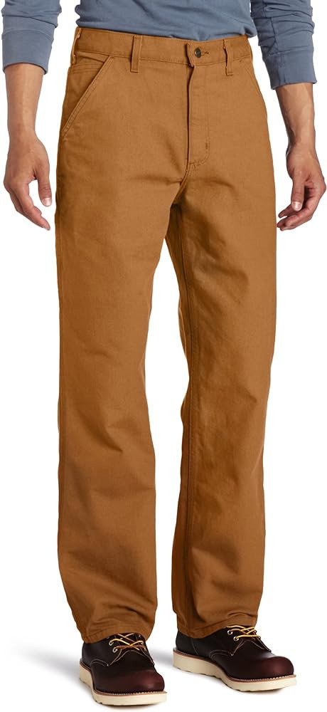 Carhartt Men's Loose Fit Washed Duck Utility Work Pant | Amazon (US)