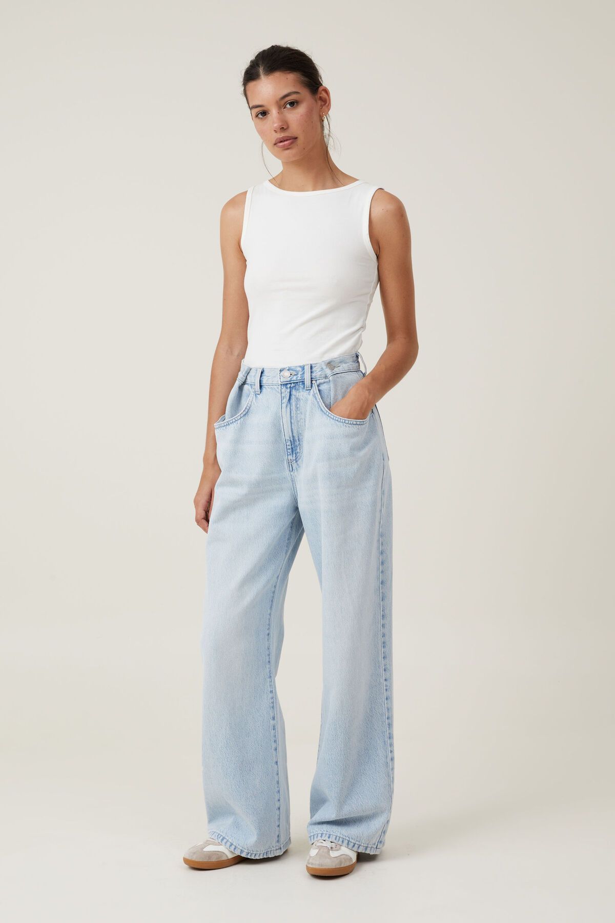 Adjustable Wide Jean | Cotton On (US)