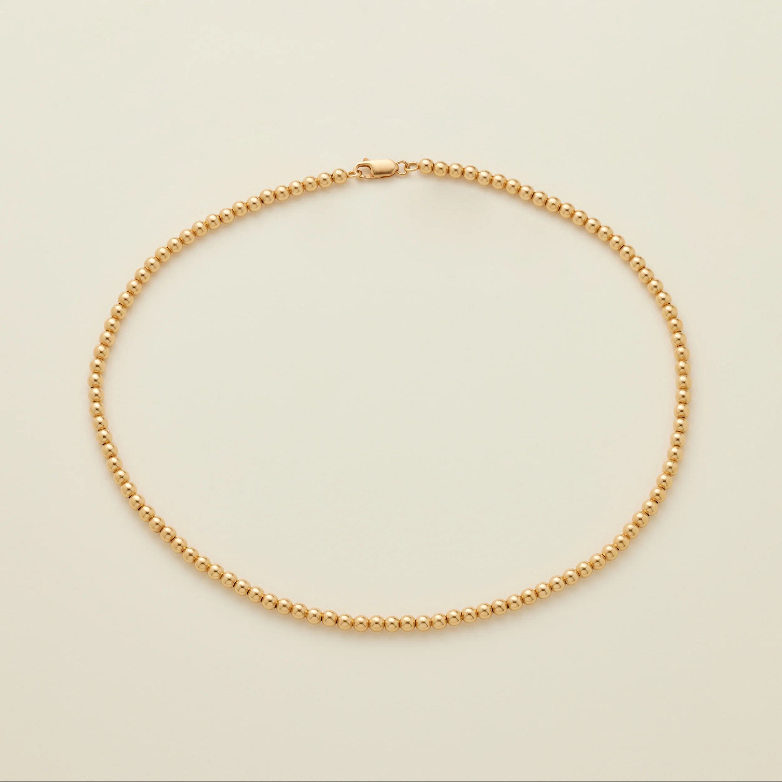 4mm Beverly Bead Necklace | Made by Mary (US)