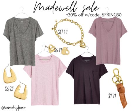 Some of the best tees I’ve ever worn right here! They are significantly marked down AND have 30% off on top for certain colors and styles. I usually do an XS in these. There are also a ton of accessories in the sale, thinking Mother’s Day!

#LTKGiftGuide #LTKsalealert #LTKfindsunder50