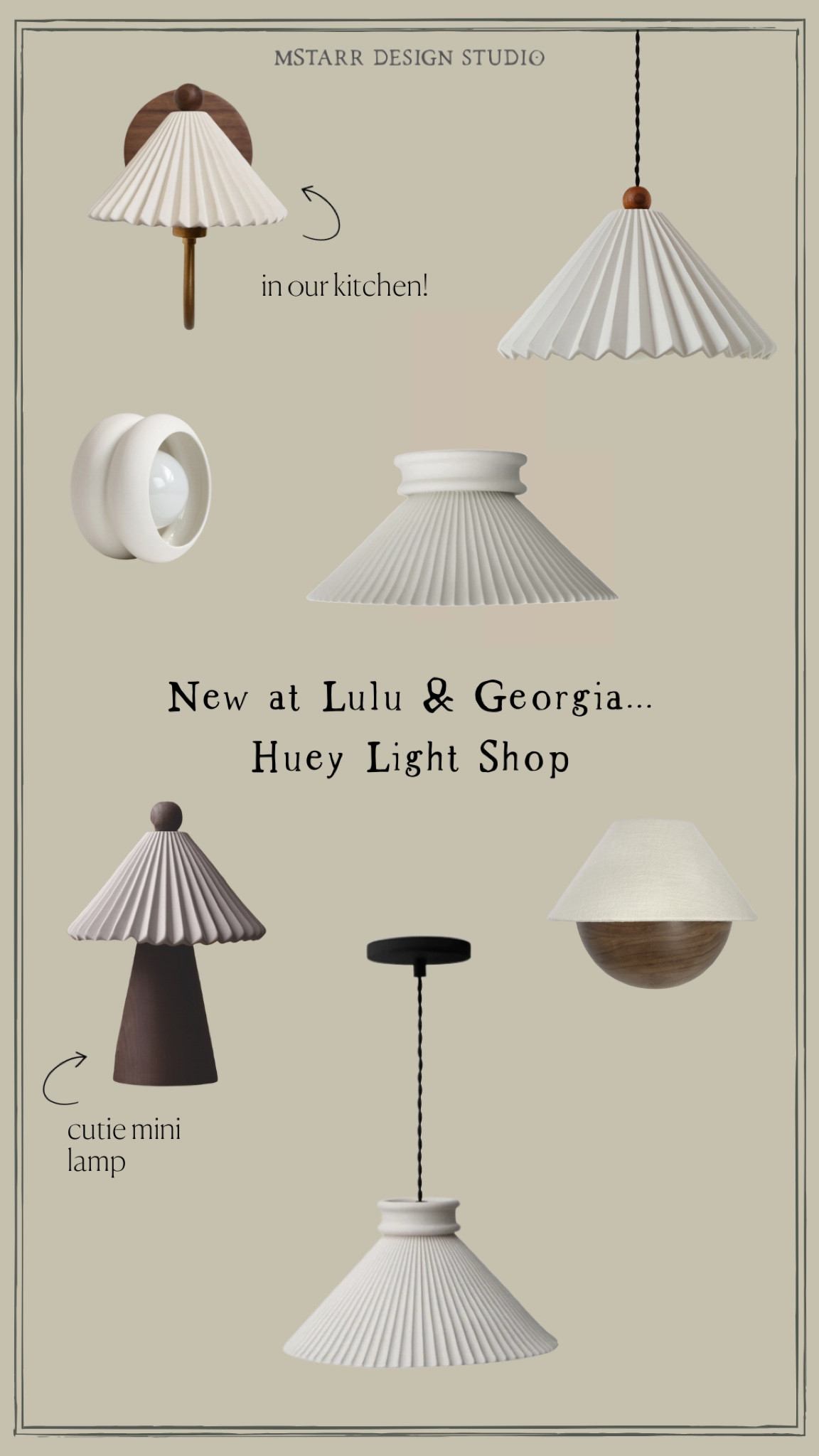 New at Lulu & Georgia…Huey Light Shop. Handmade lighting (I have the Prairie Sconce in our kitchen).  

#Sconces #pendants #lamps #homedecor #pleatedlampshade 

#LTKFind #LTKhome