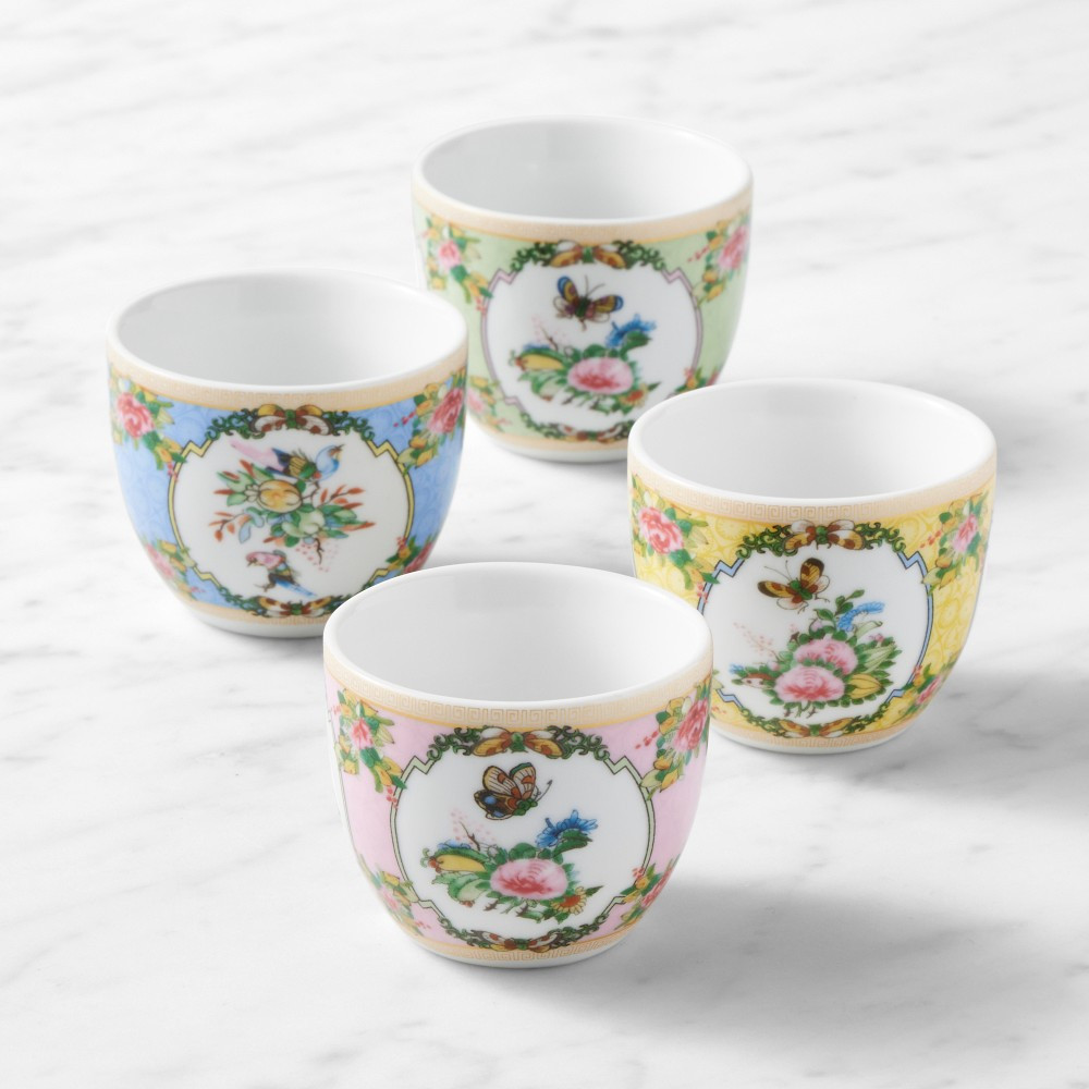Famille Rose Espresso Cups, Set of 4 | Williams-Sonoma