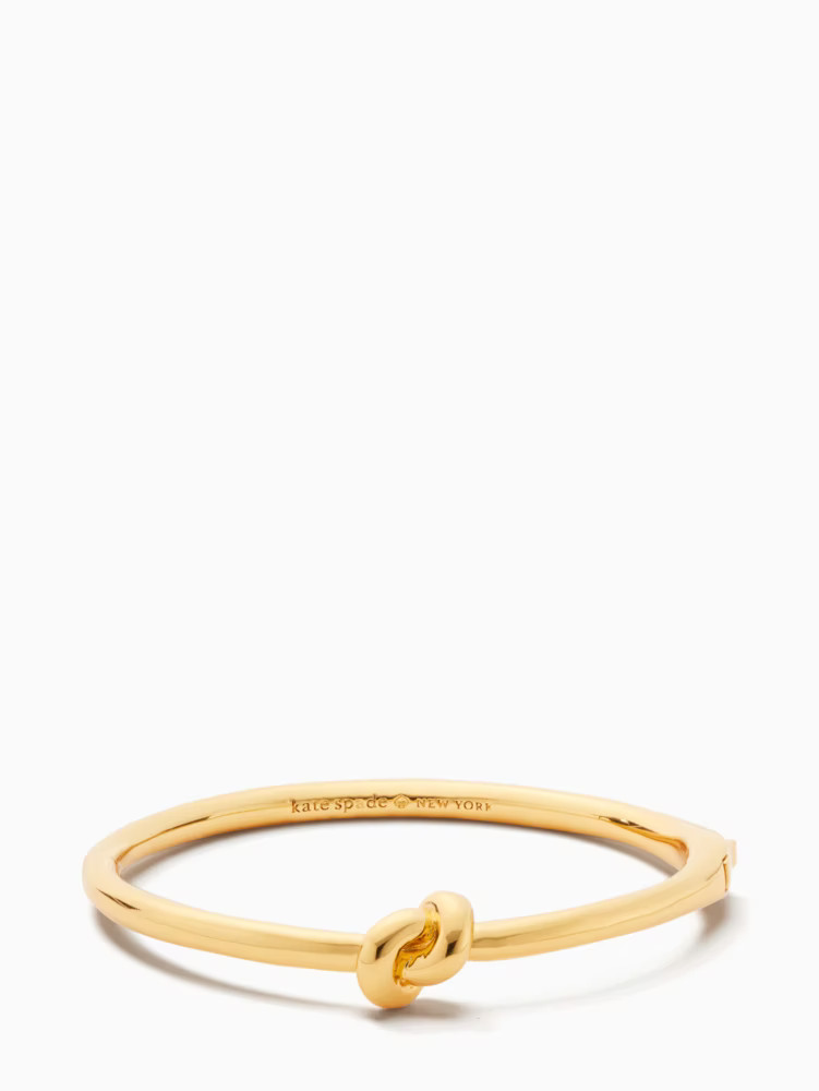 Sailor's Knot Hinge Bangle | Kate Spade Outlet