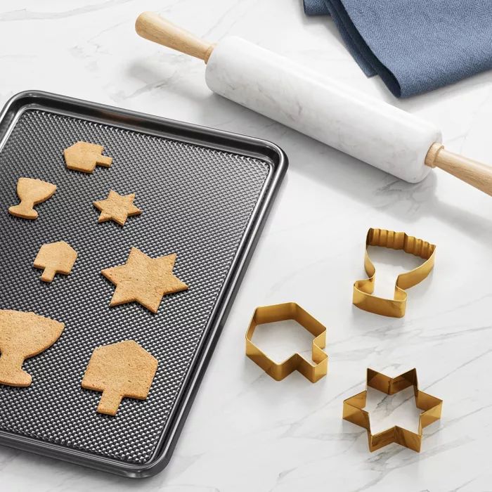 6pk Cookie Cutter Set Brass - Threshold™ | Target