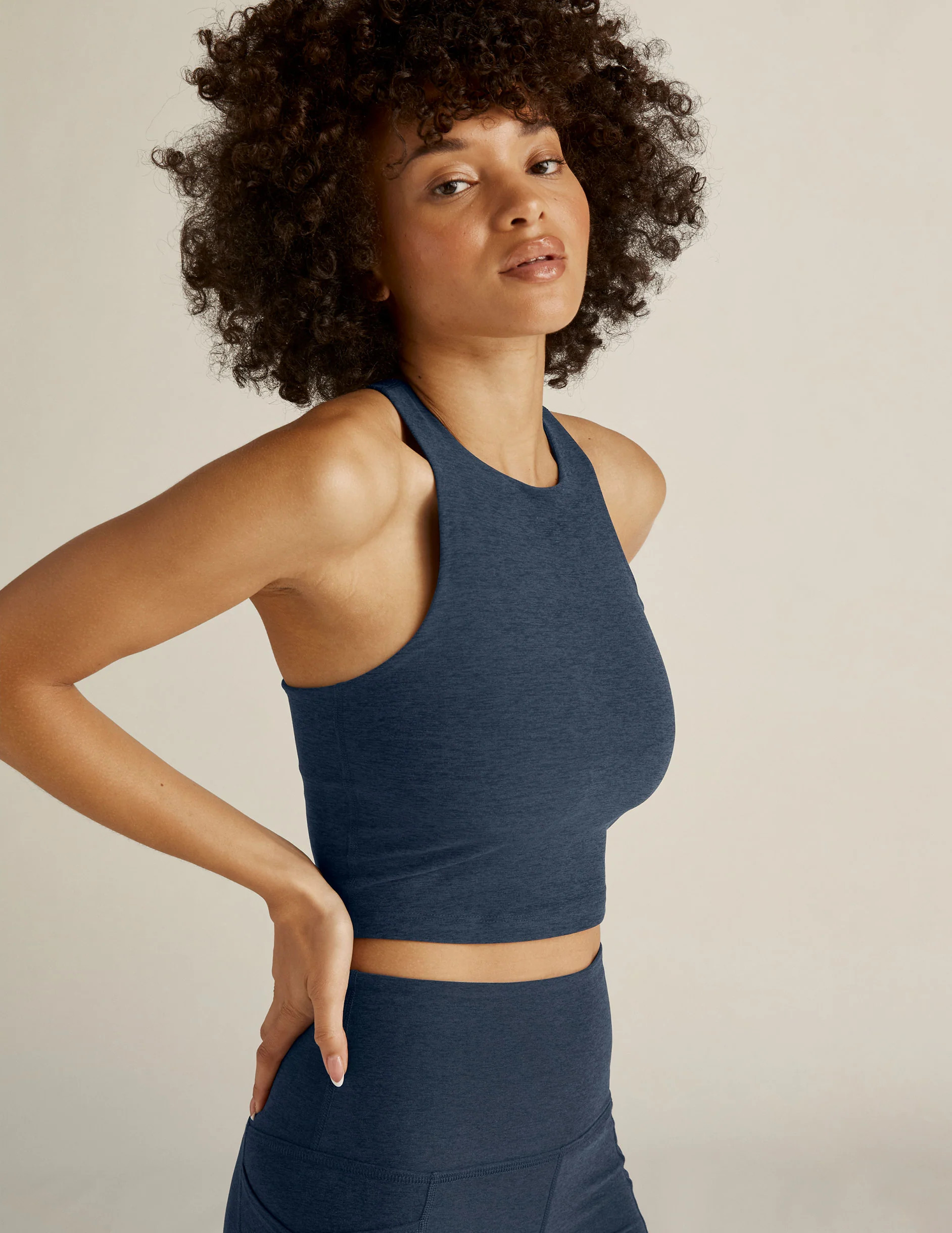 Spacedye Refocus Cropped Tank | Beyond Yoga | Beyond Yoga