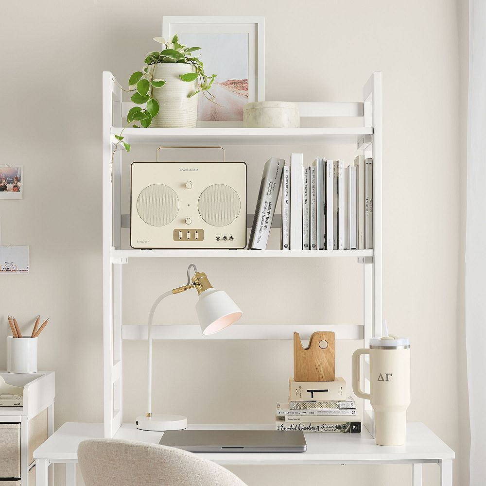 Dorm Foldable Wooden Desk Hutch (28") | Pottery Barn Teen
