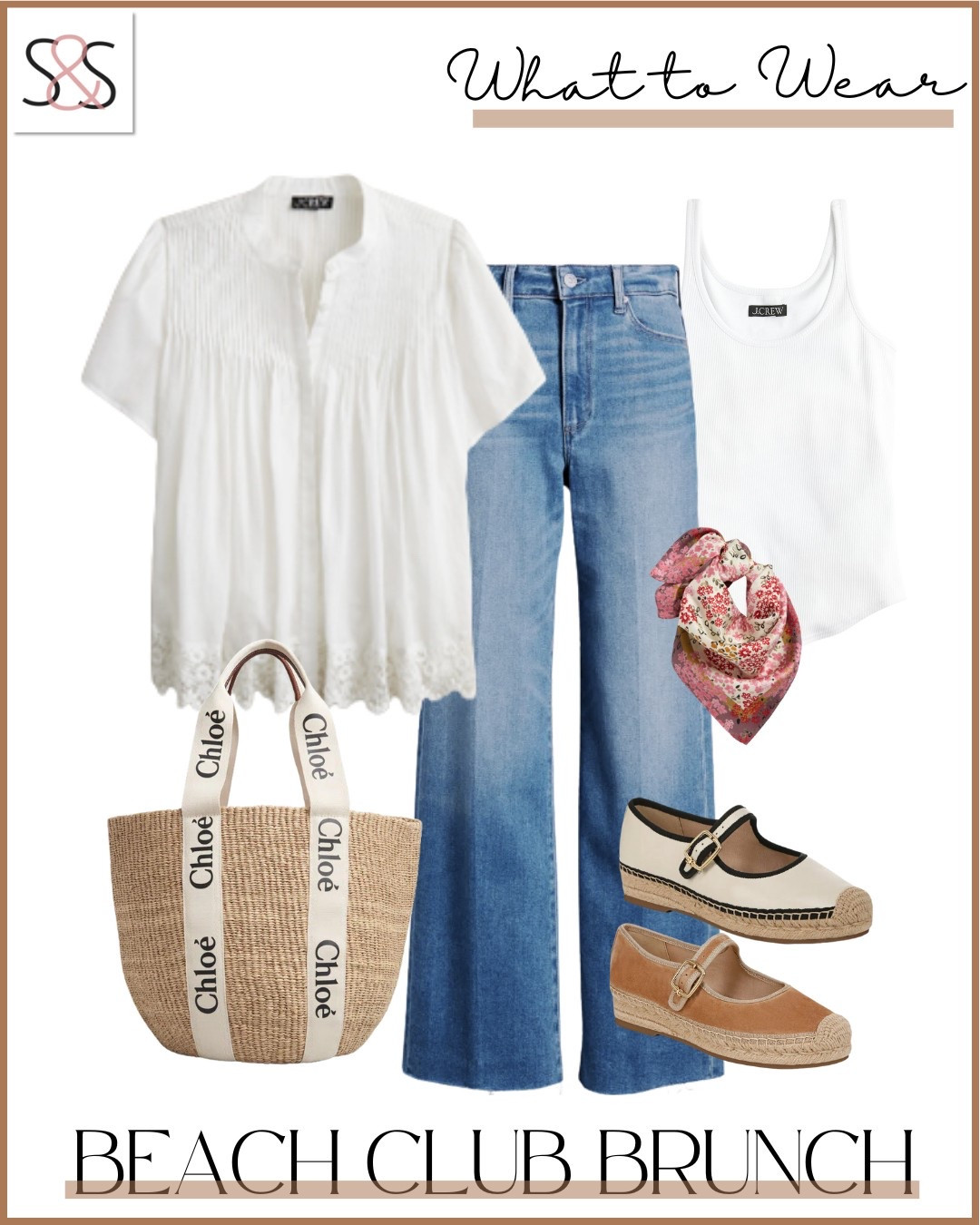 Laid-back and a little nostalgic. This look mixes breezy white layers, classic denim, and just enough red to feel festive without trying too hard.

Sunsets and Stilettos July 4th  outfit casual summer style wide leg jeans red hair bow espadrille flats coastal grandmother aesthetic patriotic weekend looks

#LTKOver40 #LTKSeasonal #LTKStyleTip