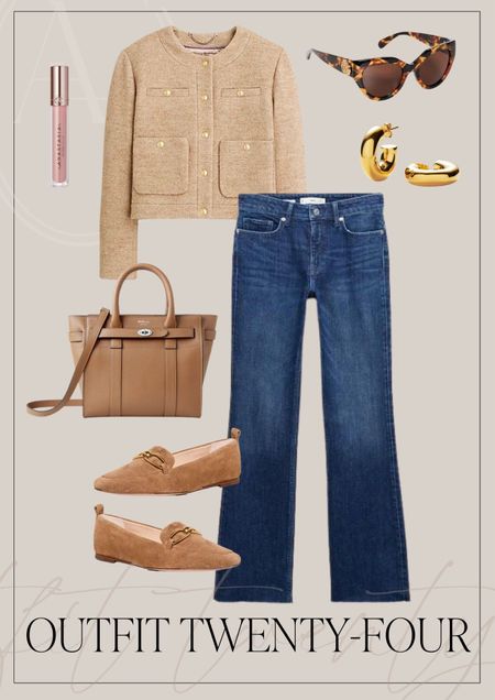 Everyday fall outfit idea. I love this J. Crew lady jacket and chain detail loafers. 

#LTKworkwear #LTKstyletip #LTKSeasonal