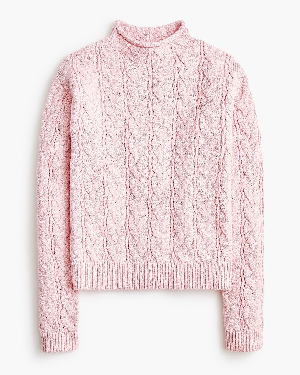 Cable mockneck sweater | J.Crew Factory