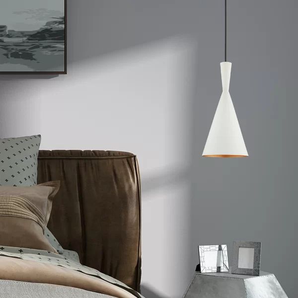 Upper Strode 1 - Light Single Cone Pendant | Wayfair North America