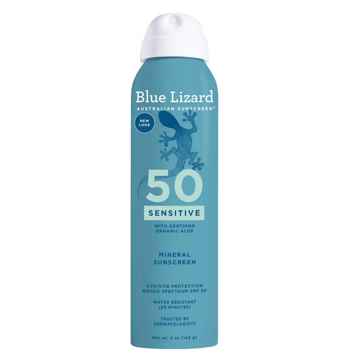 Blue Lizard Sensitive Mineral Sunscreen Spray - SPF 50+ - 5 oz | Target