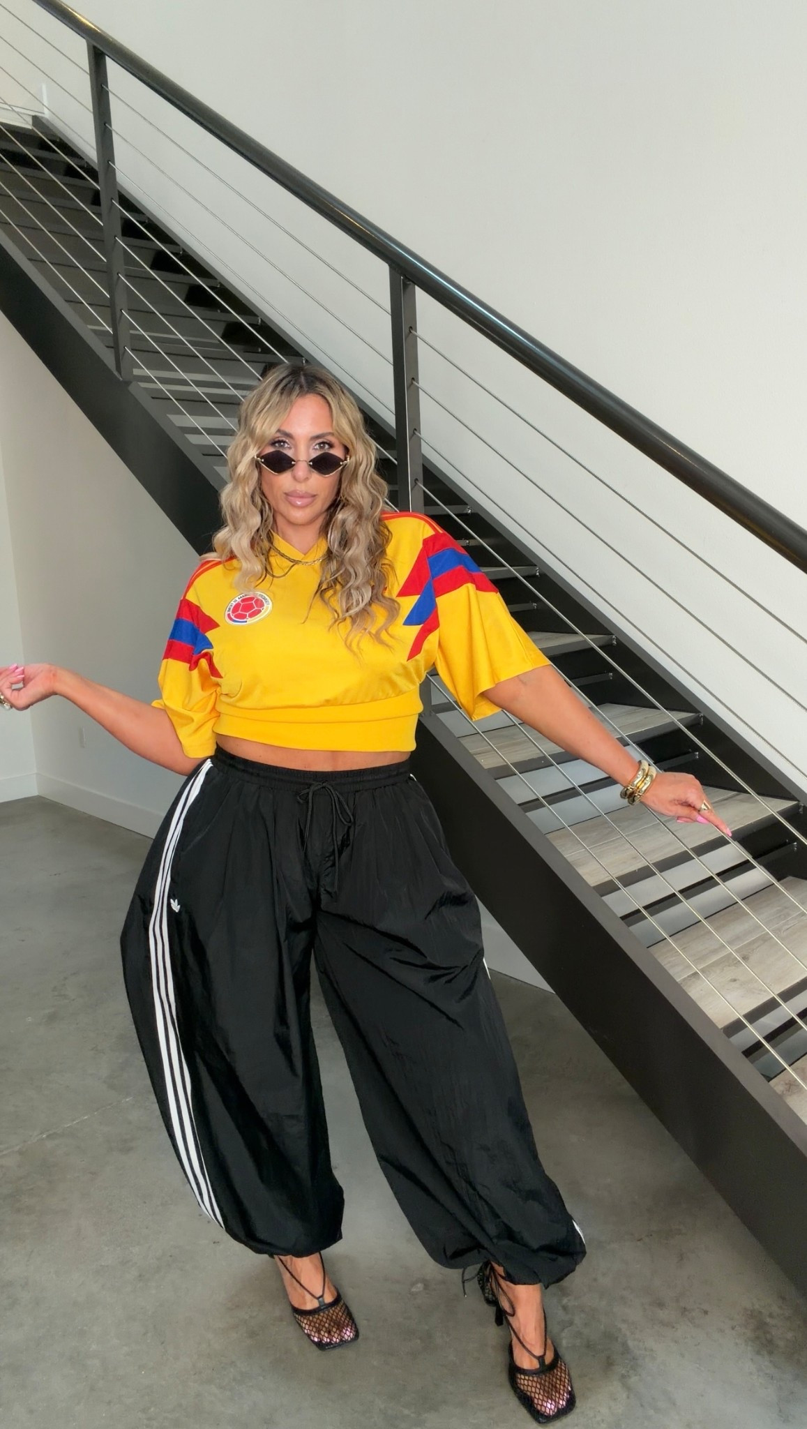 FiFa world cup 

balloon pants L  
top L
amazon heels
also linked the flats that would be so cute with this! 

#worldcup #fifa 
#LTKFestival #LTKMidsize #LTKActive

#LTKMidsize #LTKOver40 #LTKFestival