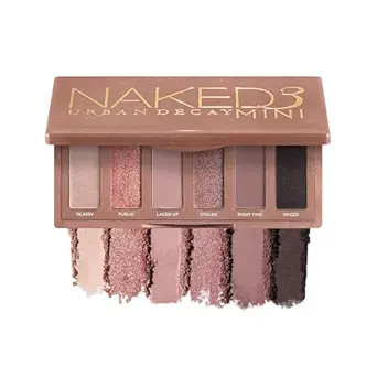 URBAN DECAY Naked 3 Mini Eyeshadow Palette, Soft Pink Neutral Eye Makeup, Matte & Shimmer Finish,... | Amazon (US)