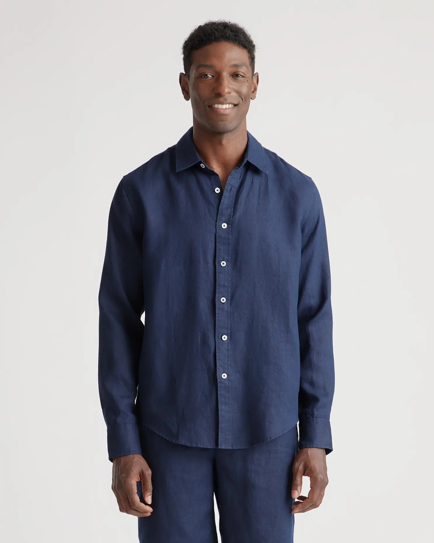 100% European Linen Long Sleeve Shirt | Quince