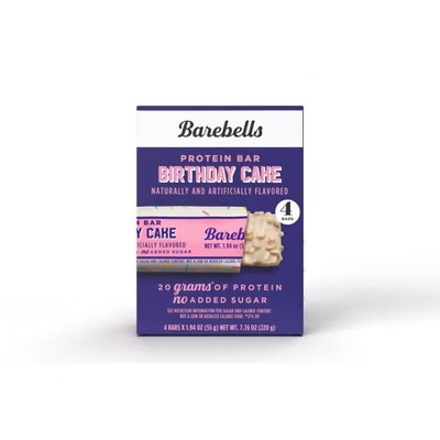 Barebells Nutrition Bars - Birthday Cake - 7.76oz/4pk | Target
