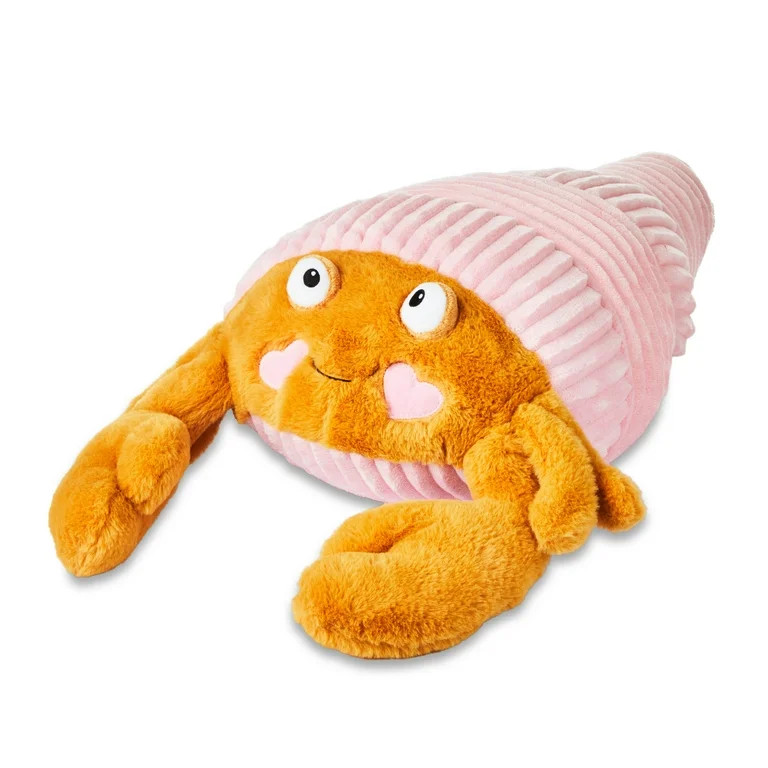 Valentine's Day Brown Crab Plush Toy, 8", by Way To Celebrate | Walmart (US)