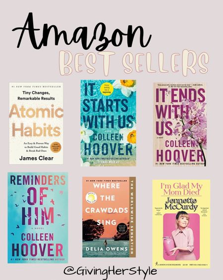 Amazon best selling books 
| amazon | amazon prime | amazon finds | amazon sales | amazon deals | amazon prime deals | lightening deals | amazon lightening deals | daily deals | amazon favorites | amazon most loved | amazon prime best sellers | amazon prime most loved | Amazon prime favorites | best of amazon | best of Amazon prime | top rated | amazon top rated | books | amazon books | best selling books | beach | vacation | 

#LTKunder100 #LTKunder50 #LTKtravel