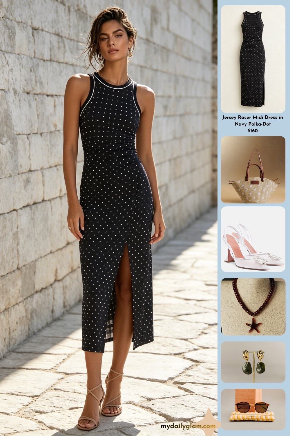 Racerback slit black polka dot midi jersey dress for sleek city everyday style
Tap the link in my bio to shop this exact look!
#RacerDress #PolkaDotMidi #ChicEverydayOutfit

#LTKootd #LTKSeasonal #LTKOver40