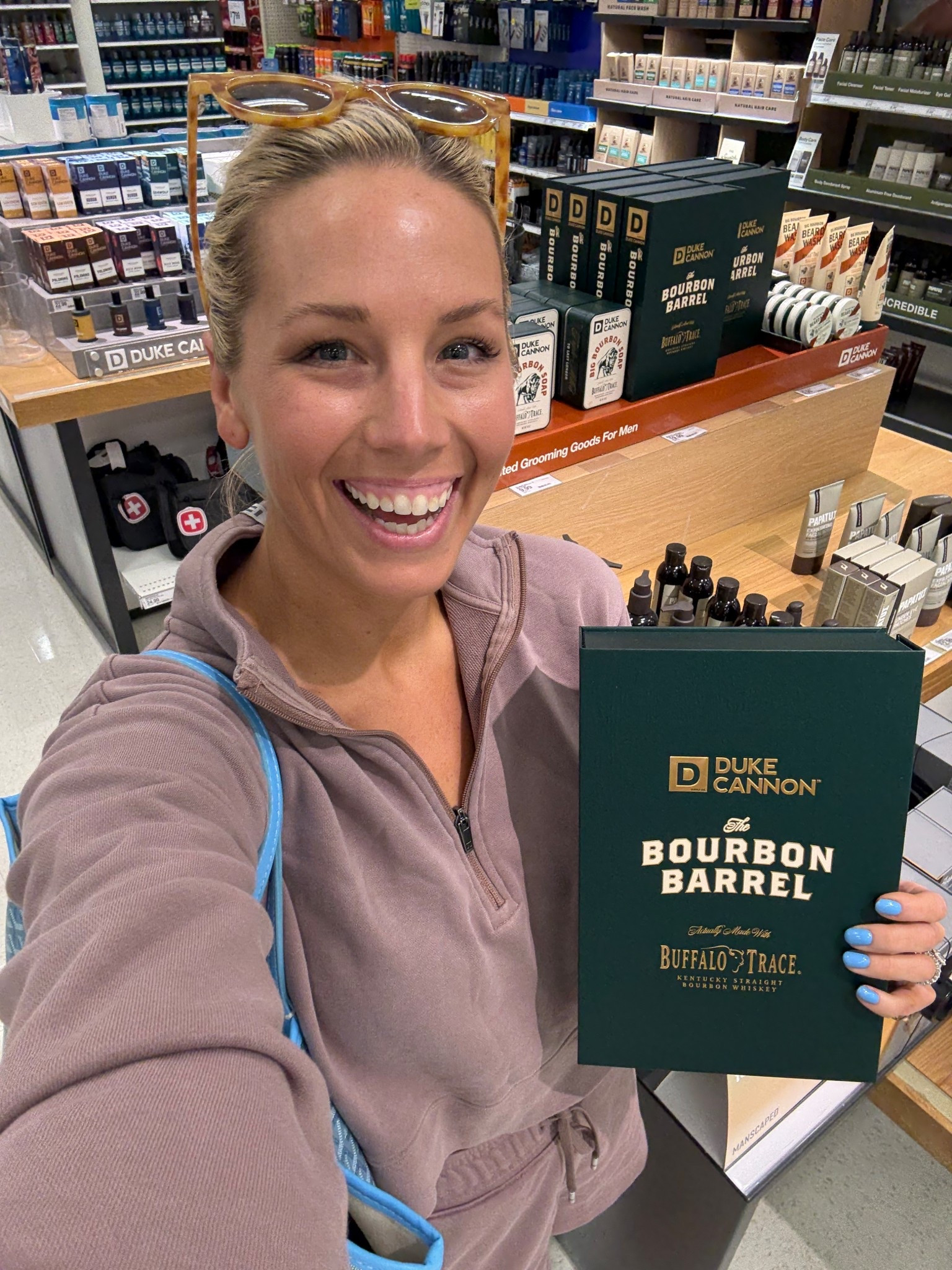 Know a bourbon loving guy? These new Duke Cannon X Buffalo Trace products smell so good and make such a unique and fun gift!! Grab them at Target while you still can! 

#ad #DukeCannon, #DukeCannonPartner #TargetPartner #Target @dukecannon @Target

#BuffaloTrace #FathersDayGift #GiftBasketIdeas #bourbonlover #targetrun #LTKmens #GiftGuideForHim

#LTKFindsUnder50 #LTKMens #LTKGiftGuide