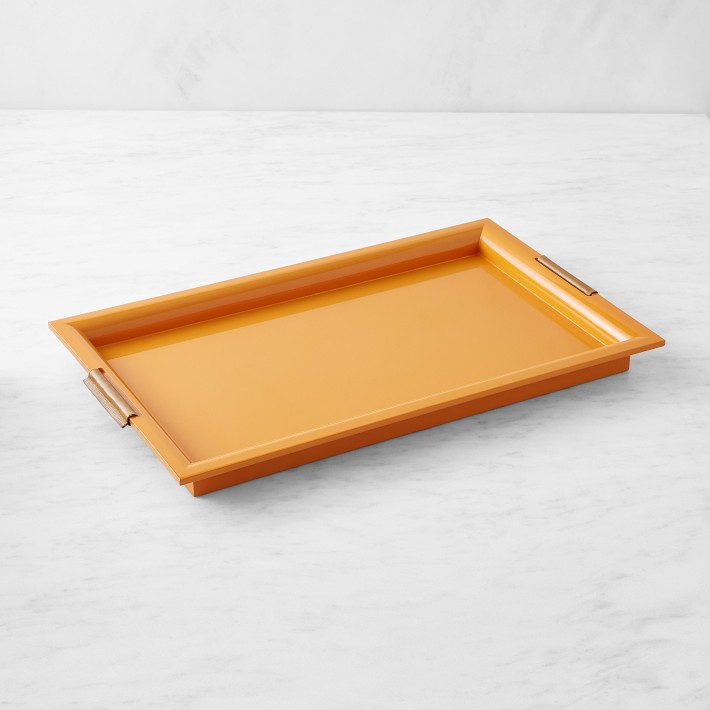 Williams Sonoma Home x Sheila Bridges Lacquered Tray | Williams-Sonoma