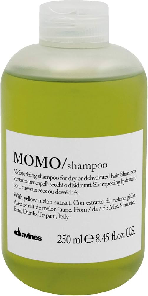 Davines MOMO Shampoo, Gentle Moisturizing Cleanser For Dry And Dehydrated Hair, Add Softness And ... | Amazon (US)