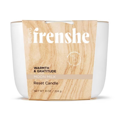 Being Frenshe Reset Candle - Moon Milk - 8oz | Target