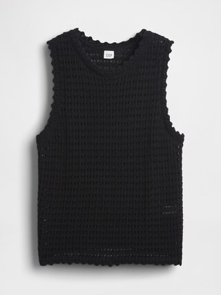 Crochet Shell Tank | Gap Factory