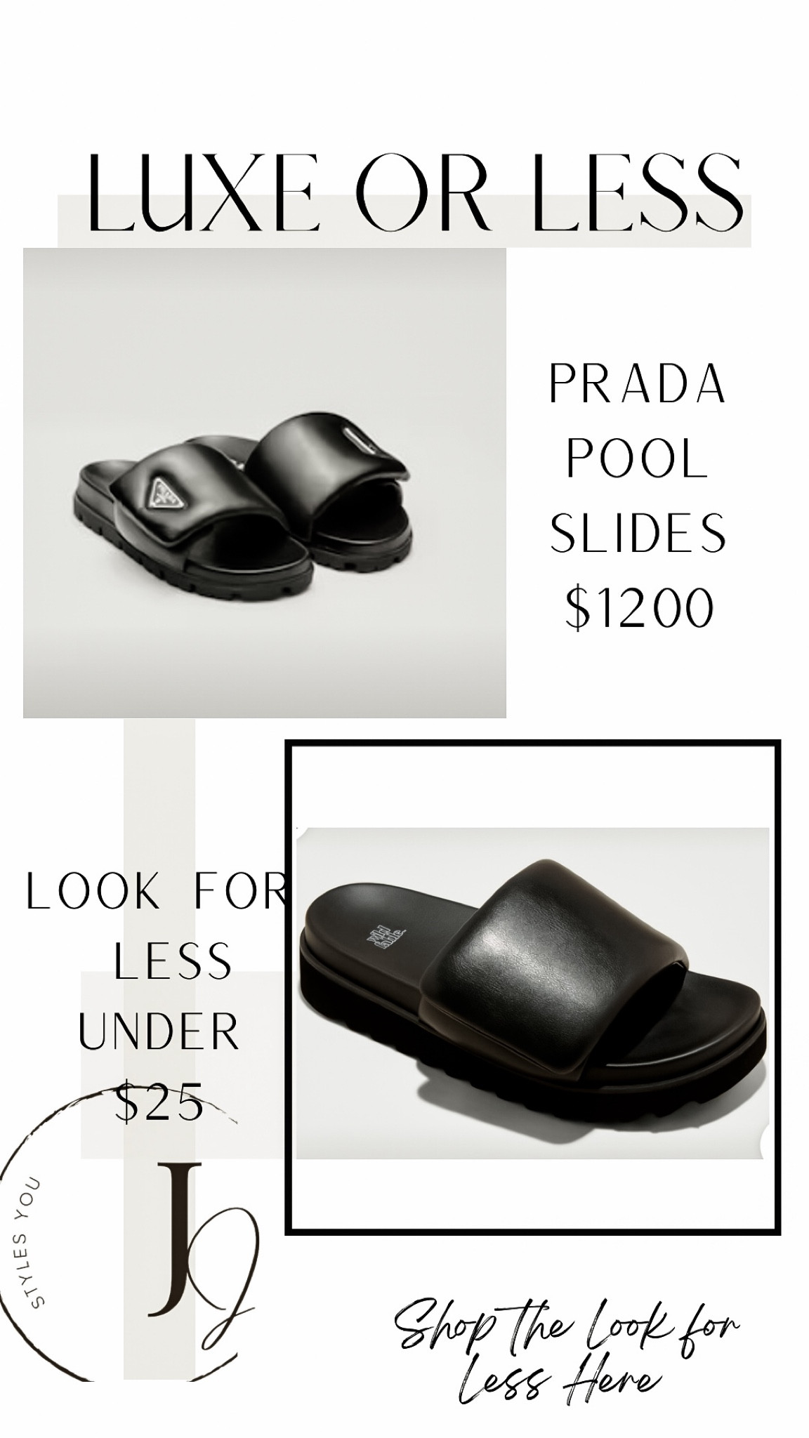 𝒮𝓅𝓊𝓇𝑔𝑒 𝑜𝓇 𝒮𝒶𝓋𝑒 
Which one would you choose?! 

𝐹𝑜𝑙𝑙𝑜𝑤 𝑚𝑦 𝑠𝘩𝑜𝑝 @𝑗𝑗𝑠𝑡𝑦𝑙𝑒𝑠𝑢 𝑡𝑜 𝑠𝘩𝑜𝑝 𝑡𝘩𝑖𝑠 𝑝𝑜𝑠𝑡 𝑎𝑛𝑑 𝑔𝑒𝑡 𝑚𝑦 𝑒𝑥𝑐𝑙𝑢𝑠𝑖𝑣𝑒 𝑎𝑝𝑝 𝑜𝑛𝑙𝑦 𝑐𝑜𝑛𝑡𝑒𝑛𝑡! 

30% off with Target Circle through April13th

target, targetfind, target circle week, targetstyle, targetsale, sale find, on trend, trendy, trending now, designer inspired, prada, pool slides, sandals

#LTKxTarget #LTKshoecrush #LTKsalealert