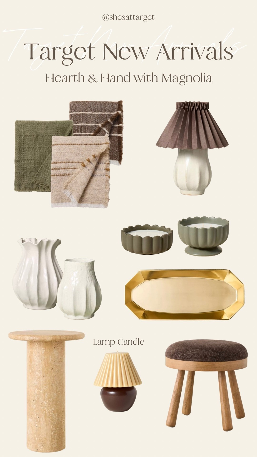 New Hearth & Hand with Magnolia fall collection at Target! I rounded up some of my favorite decor and furniture from this new collection the colors are such a vibe!

#LTKSeasonal #LTKHome