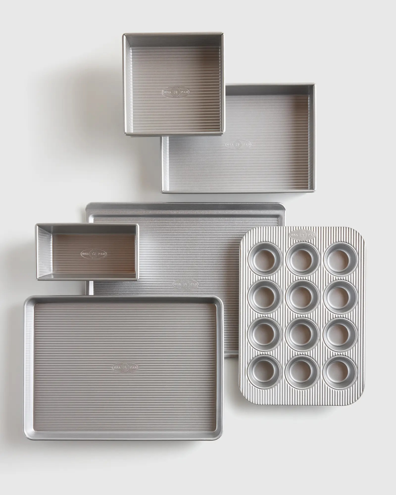 6-Pc Nonstick Steel Bakeware Set by USA Pan in No Color | Quince