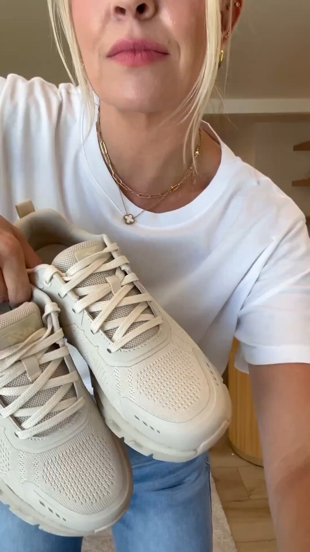 Walmart on cloud look for less shoes!