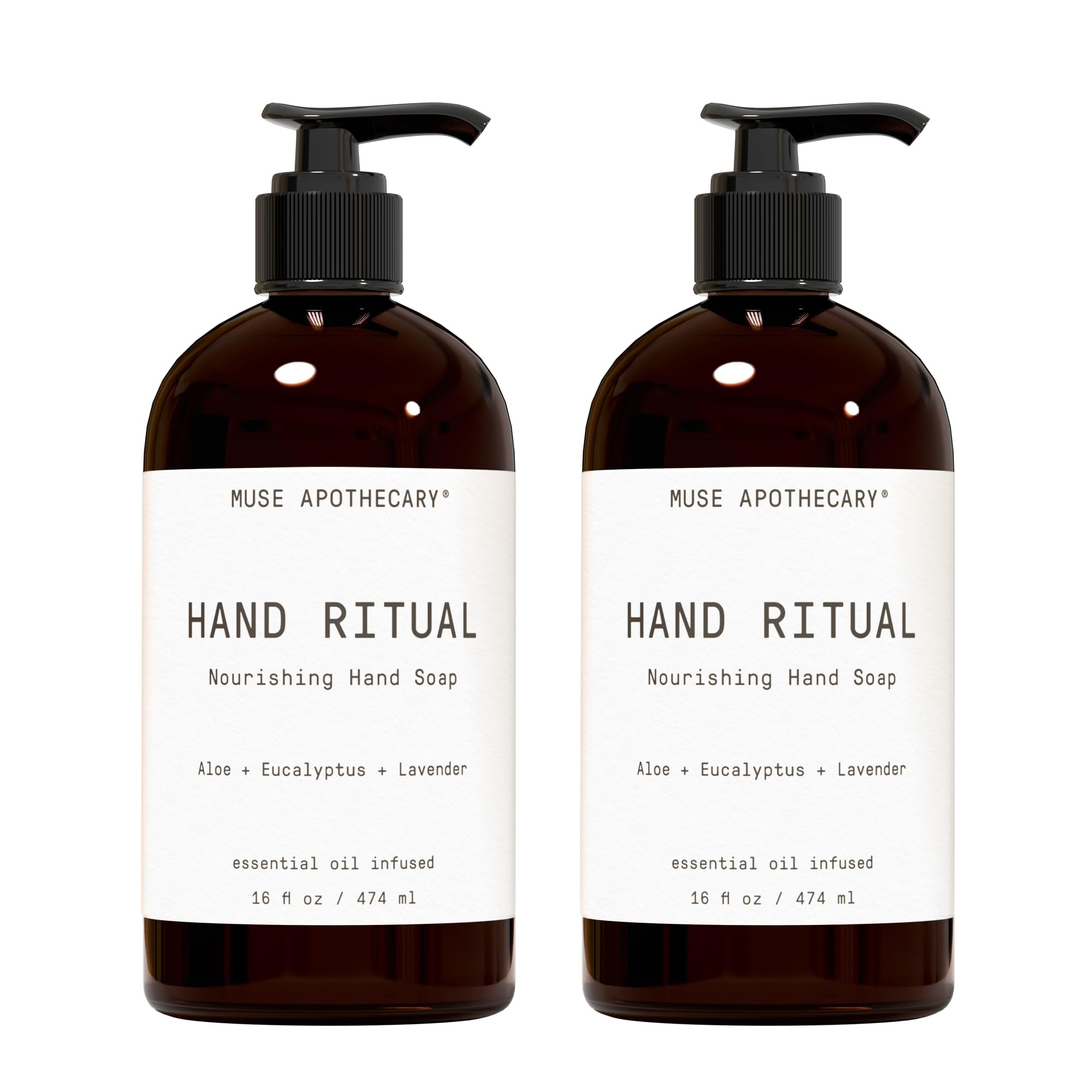 Muse Apothecary Hand Ritual - Aromatic and Nourishing Hand Soap, Infused with Natural Aromatherap... | Amazon (US)