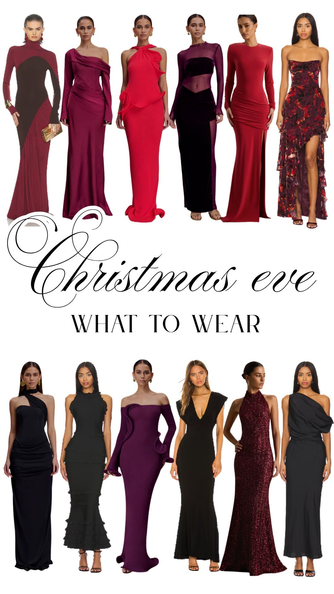 The Ultimate Christmas Dress GuideLooking for the perfect Christmas dress this year? Whether you’re into glam, minimal, or romantic — I’ve got you covered.👗 Top 3 Holiday Favorites:✨ Meshki – white satin midi (minimalist chic)💃 Revolve – silver sequin mini (party queen)🌹 Vici – boho wrap dress (cozy elegance)From USA to Australia, these are the most-wanted Christmas party dresses this season.💡 Tip: mix luxe fabrics like velvet or satin with neutral accessories for a timeless look.#ChristmasOutfitInspo #HolidayFashion #MeshkiStyle #RevolveClothing #ViciCollection #ChristmasPartyDress #LTKholiday

#LTKHoliday #LTKSeasonal #LTKWedding