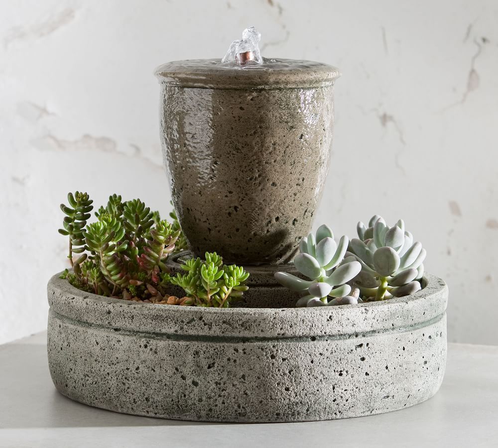 Sesasi Fountain, Grey | Pottery Barn (US)