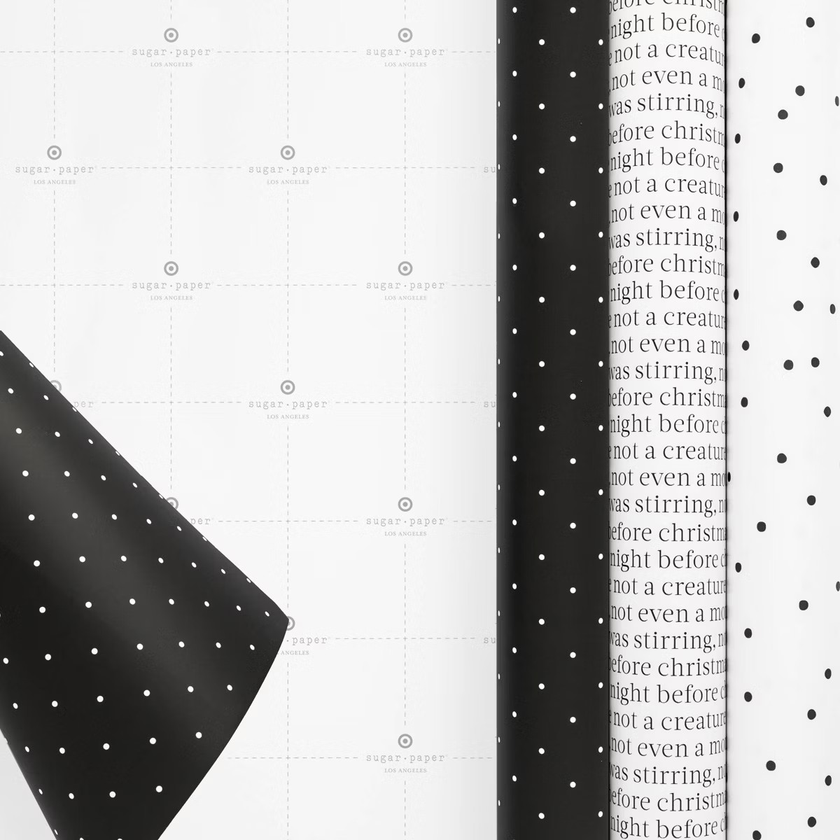 Trio Gift Wrap Black - Sugar Paper + Target | Target