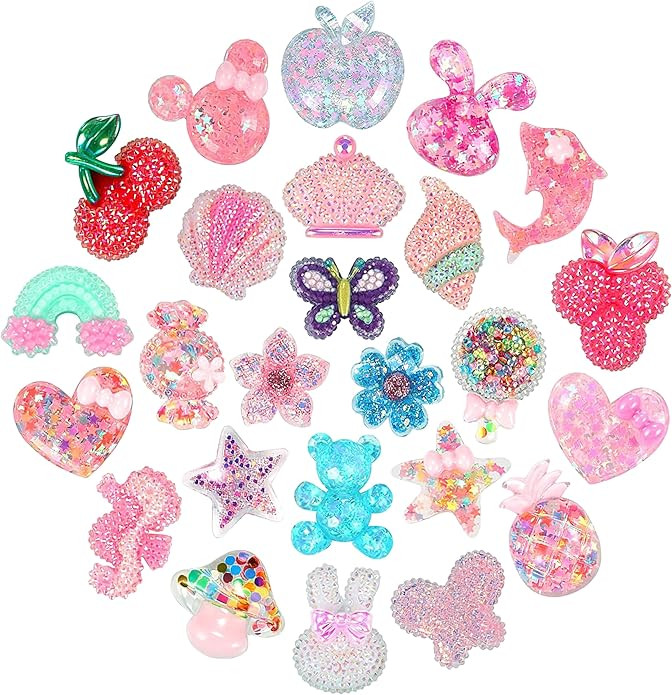 dntt Cute bling Shoe Charms for Girls Cute Shoe Charms for Adults Teens Kids Kawaii Shoe Decorati... | Amazon (US)