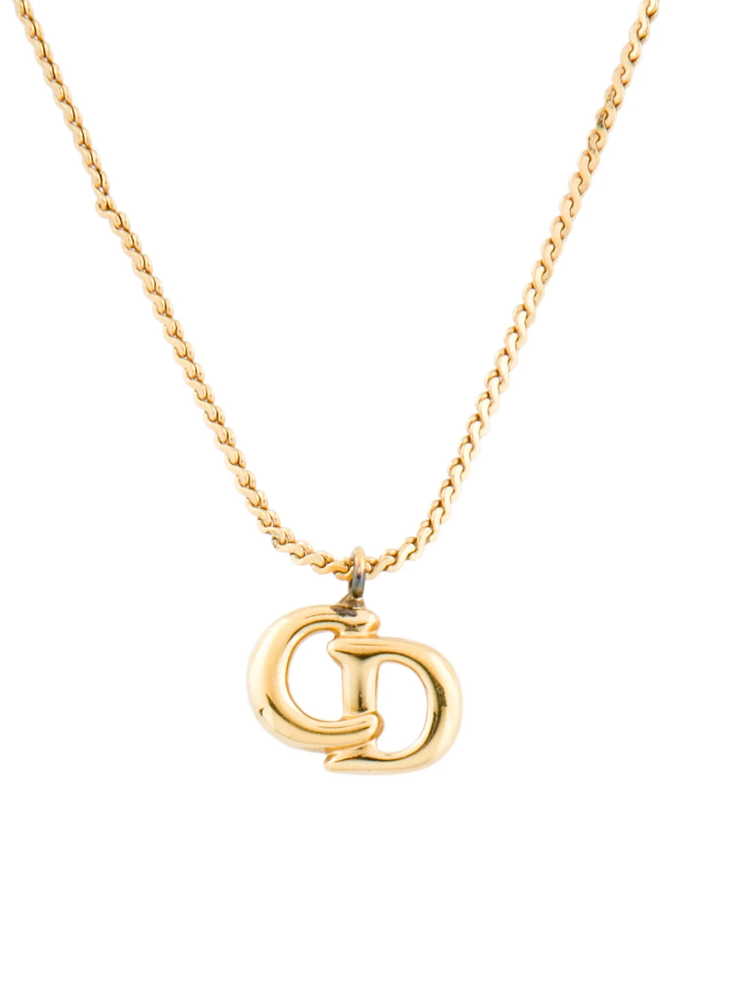 Vintage CD Pendant Necklace | The RealReal