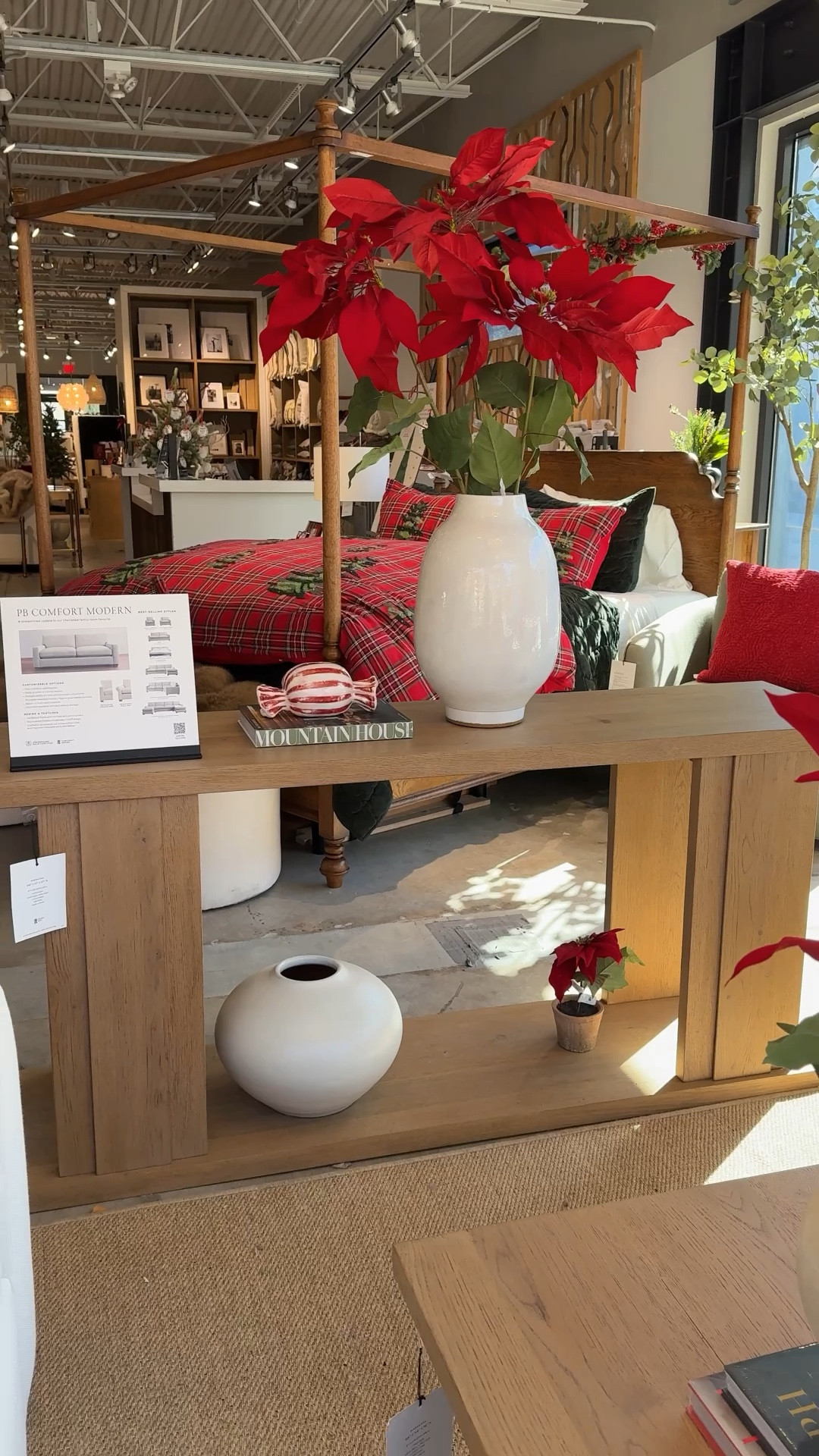 The Aldon Console Table (66”) is such a beautiful, high-quality neutral piece you can style all year round. 😍 The Maize finish and open shelf make it so versatile — easy to layer with seasonal décor, from holiday greenery to everyday accents. A timeless console that fits effortlessly into any space. ✨ #ConsoleTable #PotteryBarn #NeutralDecor 

#LTKSaleAlert #LTKHoliday #LTKHome