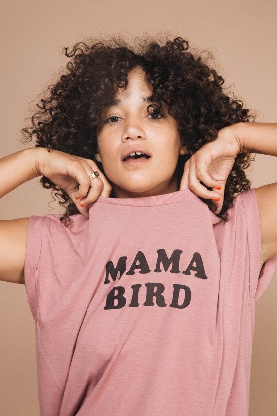 Mama Bird, muscle tee by The Bee & The Fox | Etsy (US)