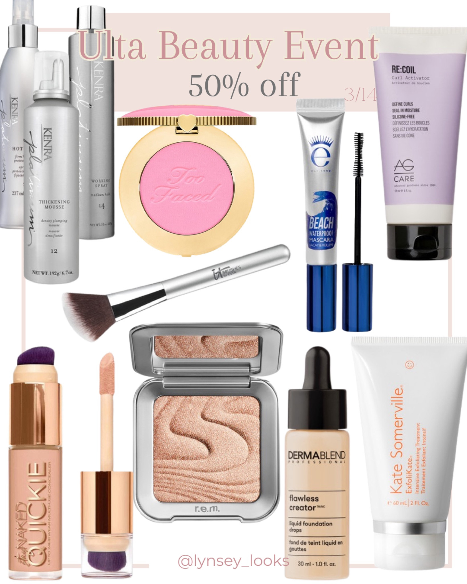 Ulta Beauty Event 50% Off 💄💋 

Ulta | Ulta Makeup | Makeup | Makeup Sale | 

#LTKfindsunder50 #LTKmidsize #LTKsalealert