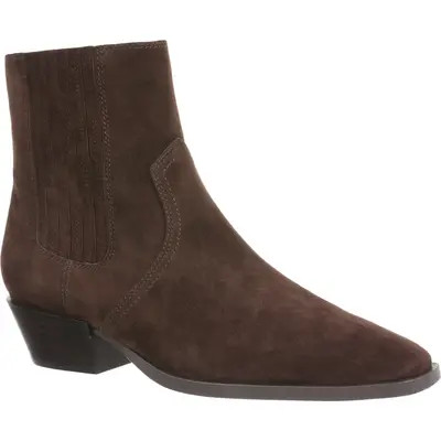 Nordstrom Tina Bootie in Brown Chicory at Nordstrom, Size 7.5 | Nordstrom